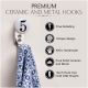 Number Ceramic Hooks -5